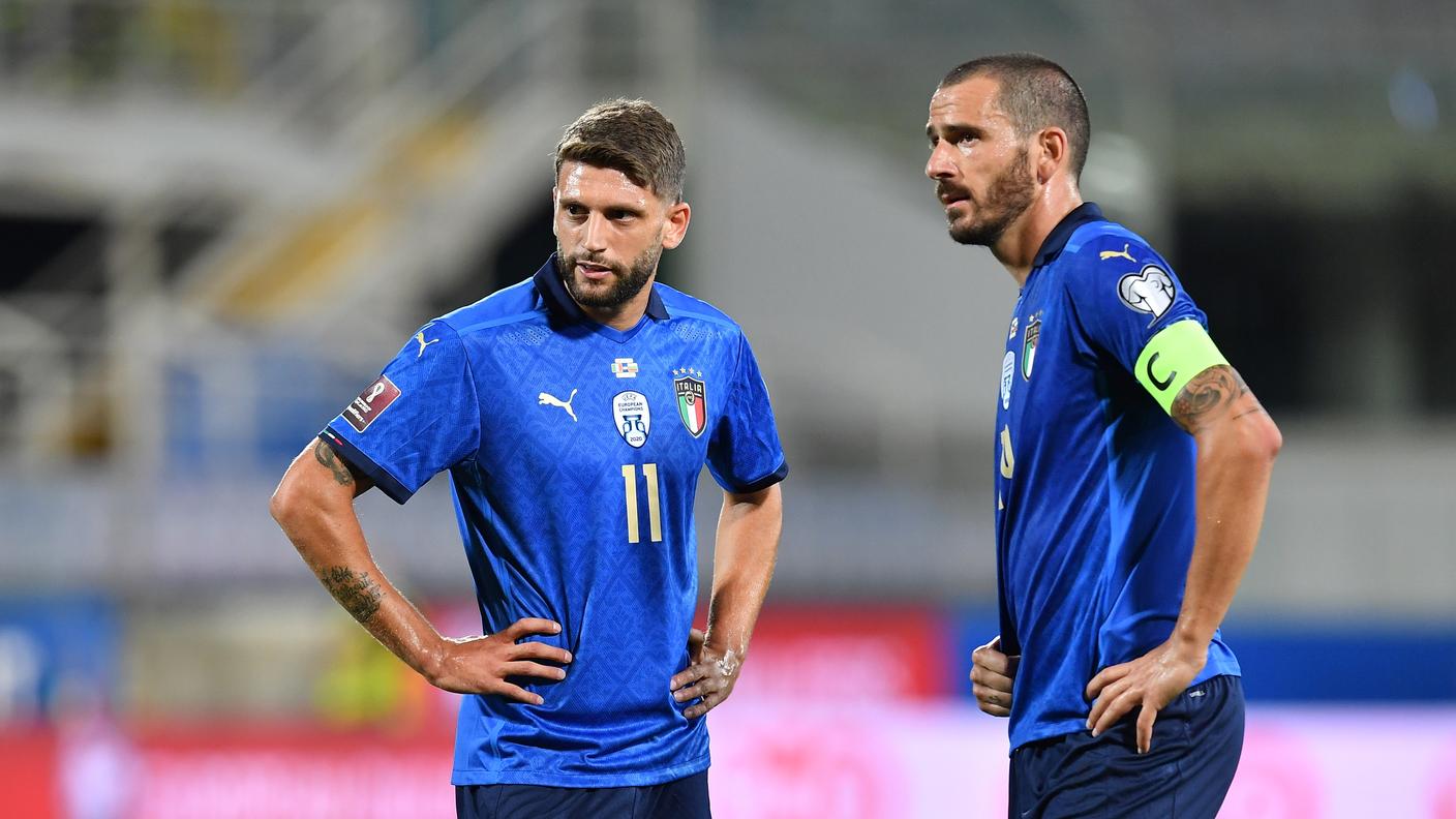 La delusione di Berardi e Bonucci