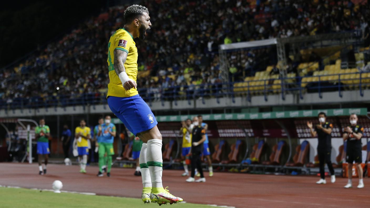 Gabigol ha appena trasformato il rigore del 2-1