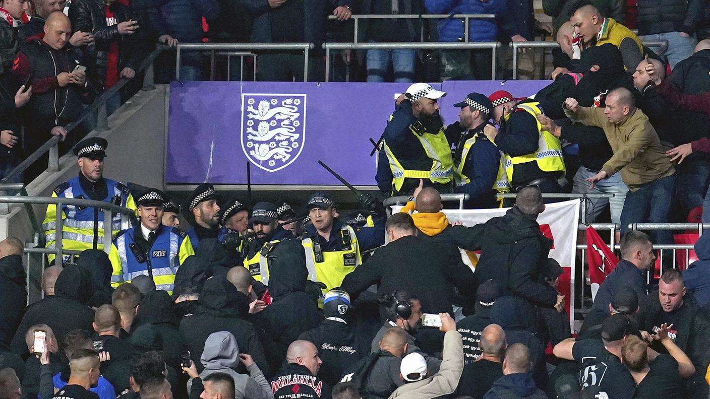 Gli scontri di Wembley