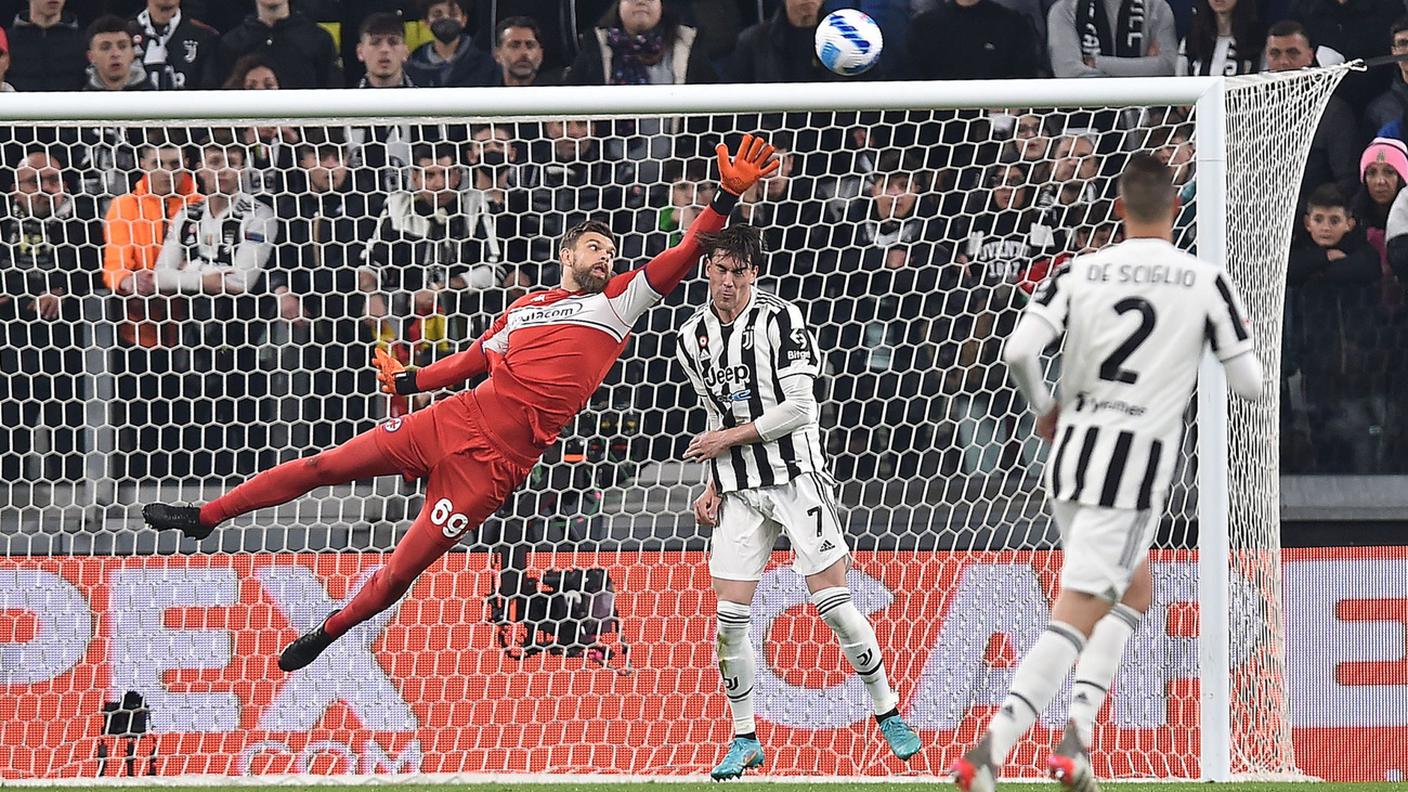 Un'indecisione di Dragowski ha spianato la strada ai bianconeri