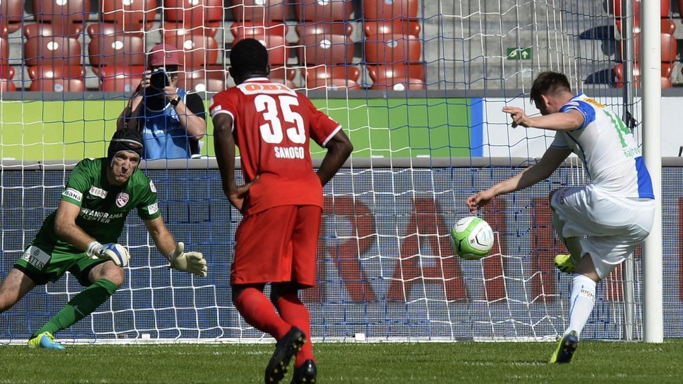 Hajrovic, autore dell'1-0 per gli zurighesi