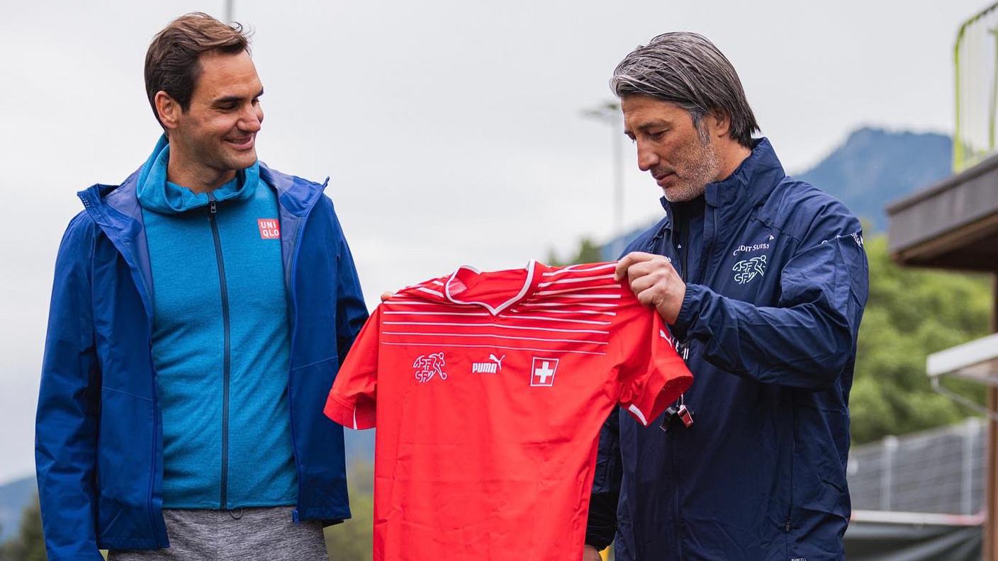Federer e Murat Yakin
