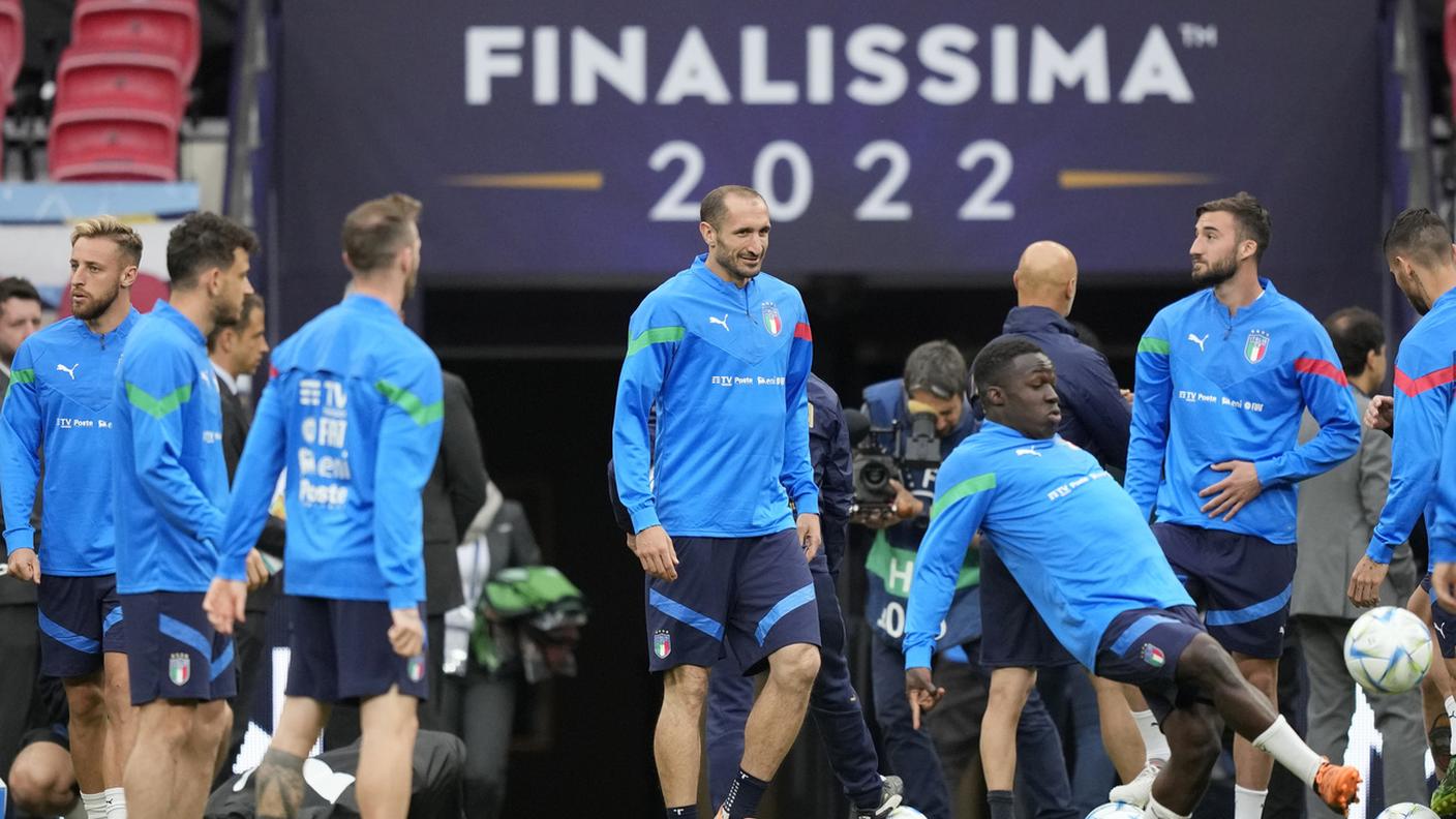 L'ultima di Chiellini con gli Azzurri