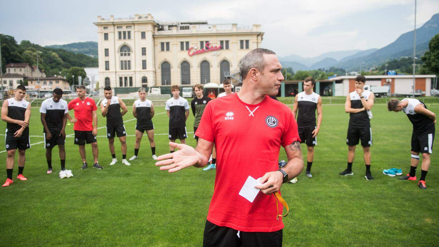 Primo allenamento FC Lugano