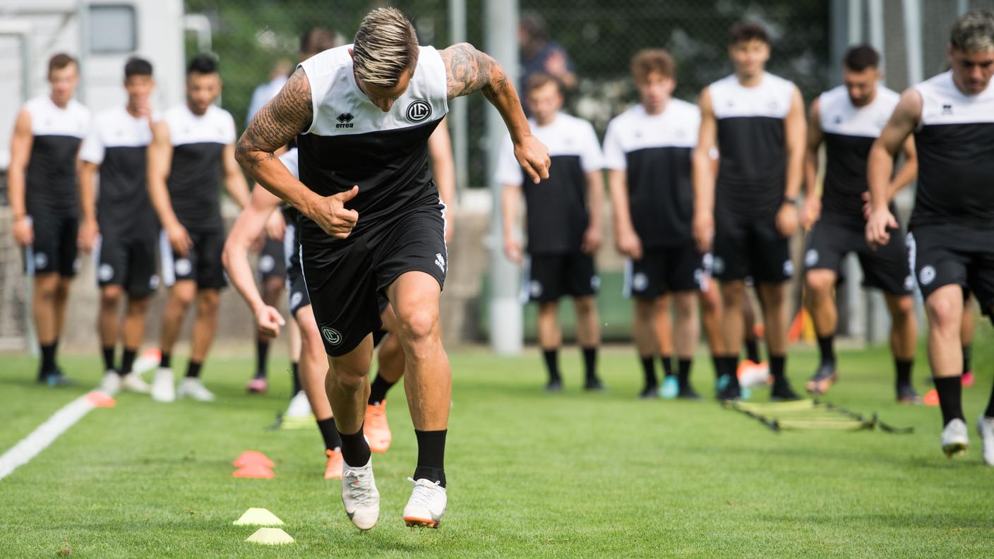 Primo allenamento FC Lugano
