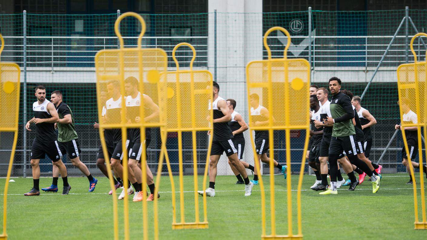 Primo allenamento FC Lugano