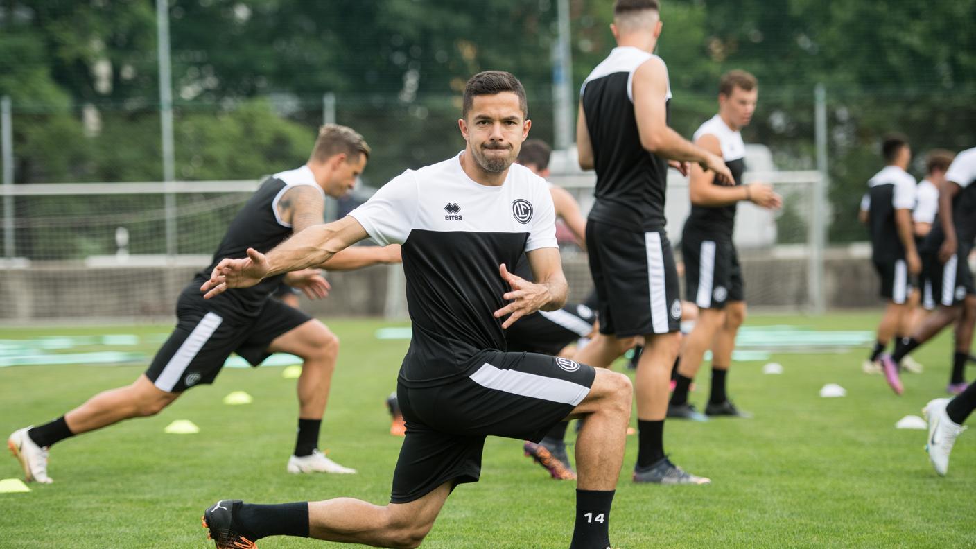 Primo allenamento FC Lugano