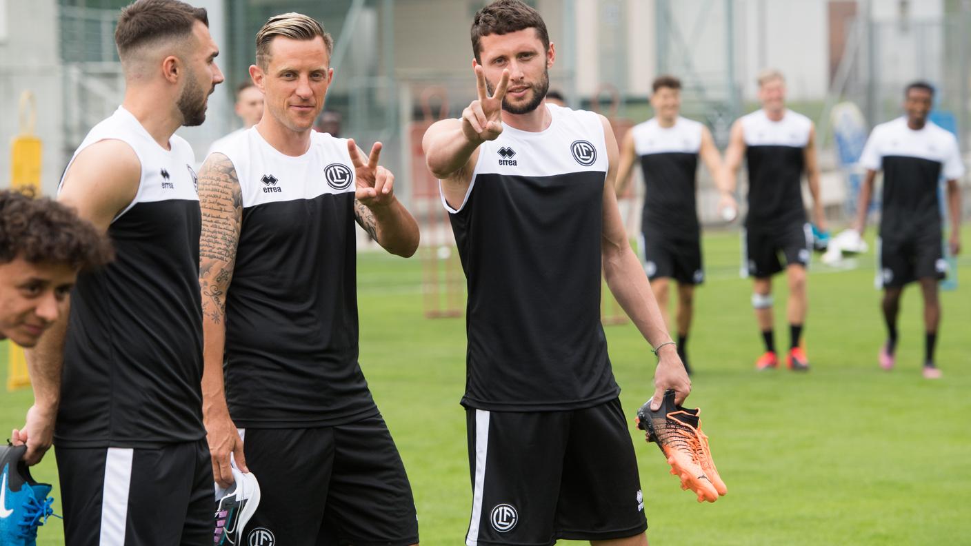 Primo allenamento FC Lugano