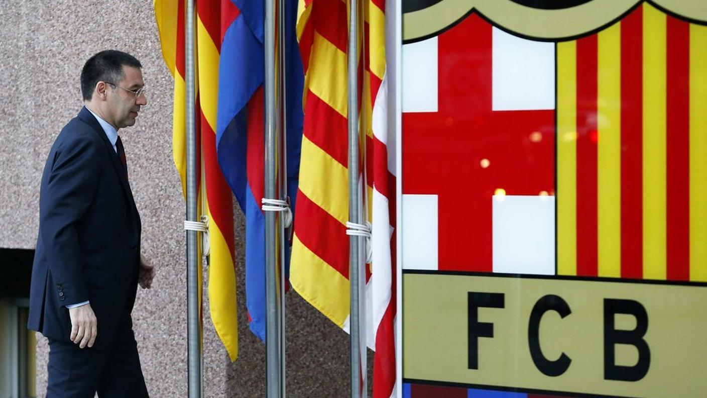 Brutta tegola per il club del presidente Bartomeu