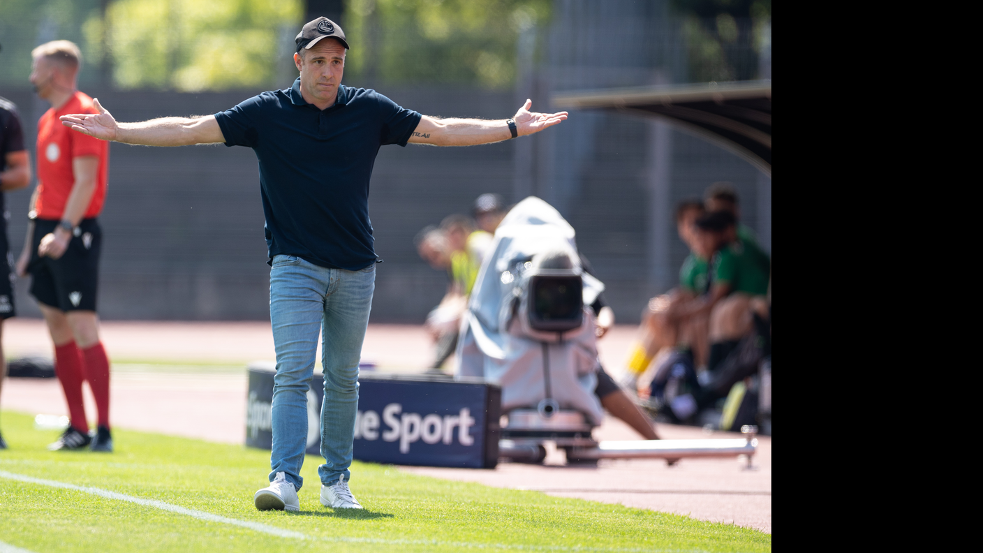 Mattia Croci-Torti sconsolato