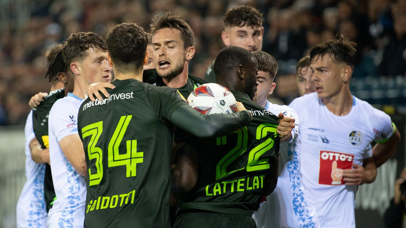 Una partita nervosa