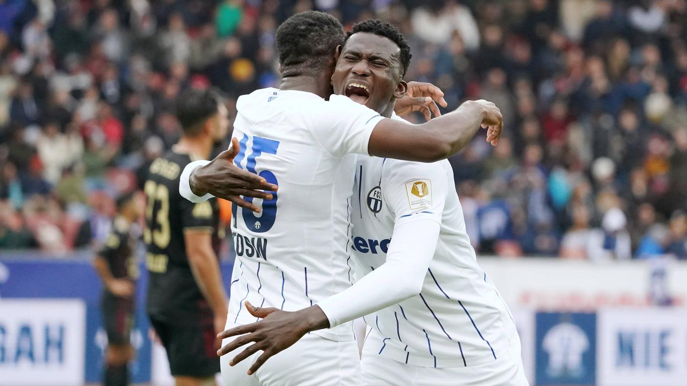 Tosin autore di una tripletta