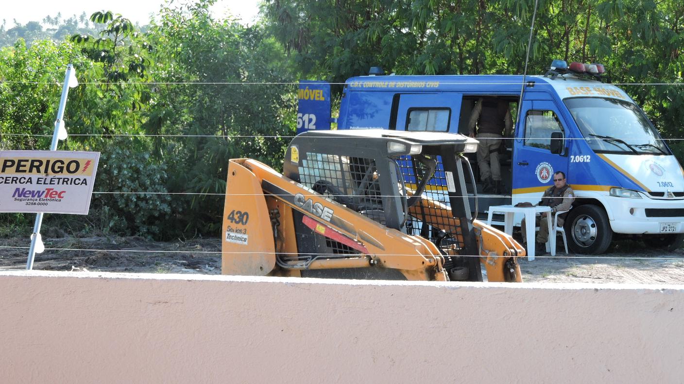 Massima sicurezza intorno al resort