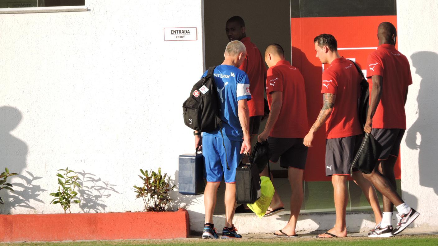 Allenamento pubblico a Porto Seguro