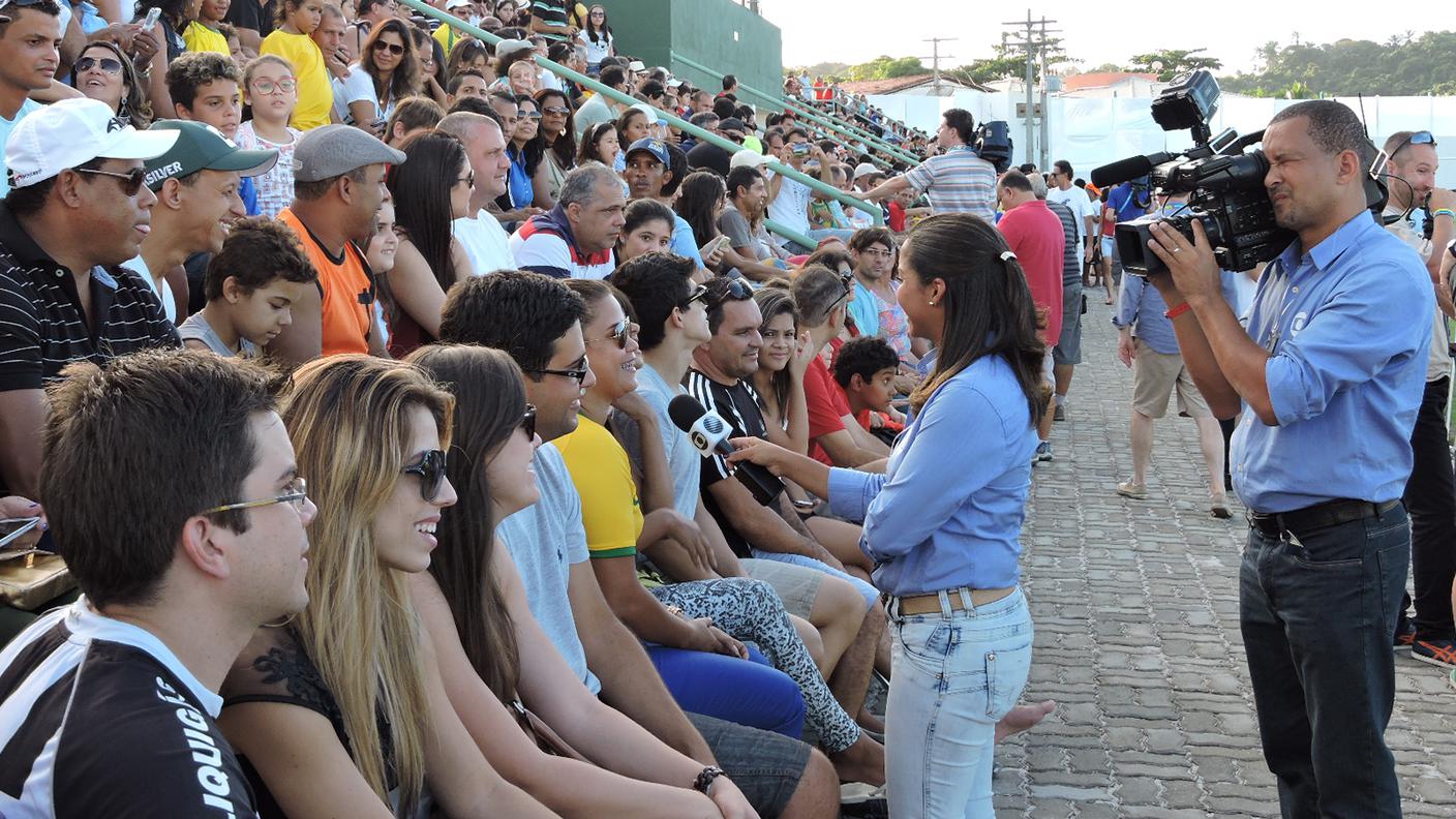 Allenamento pubblico a Porto Seguro