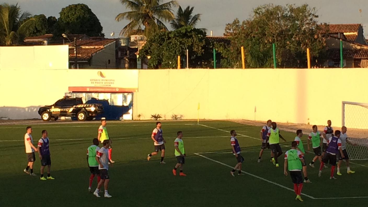Allenamento a Porto Seguro