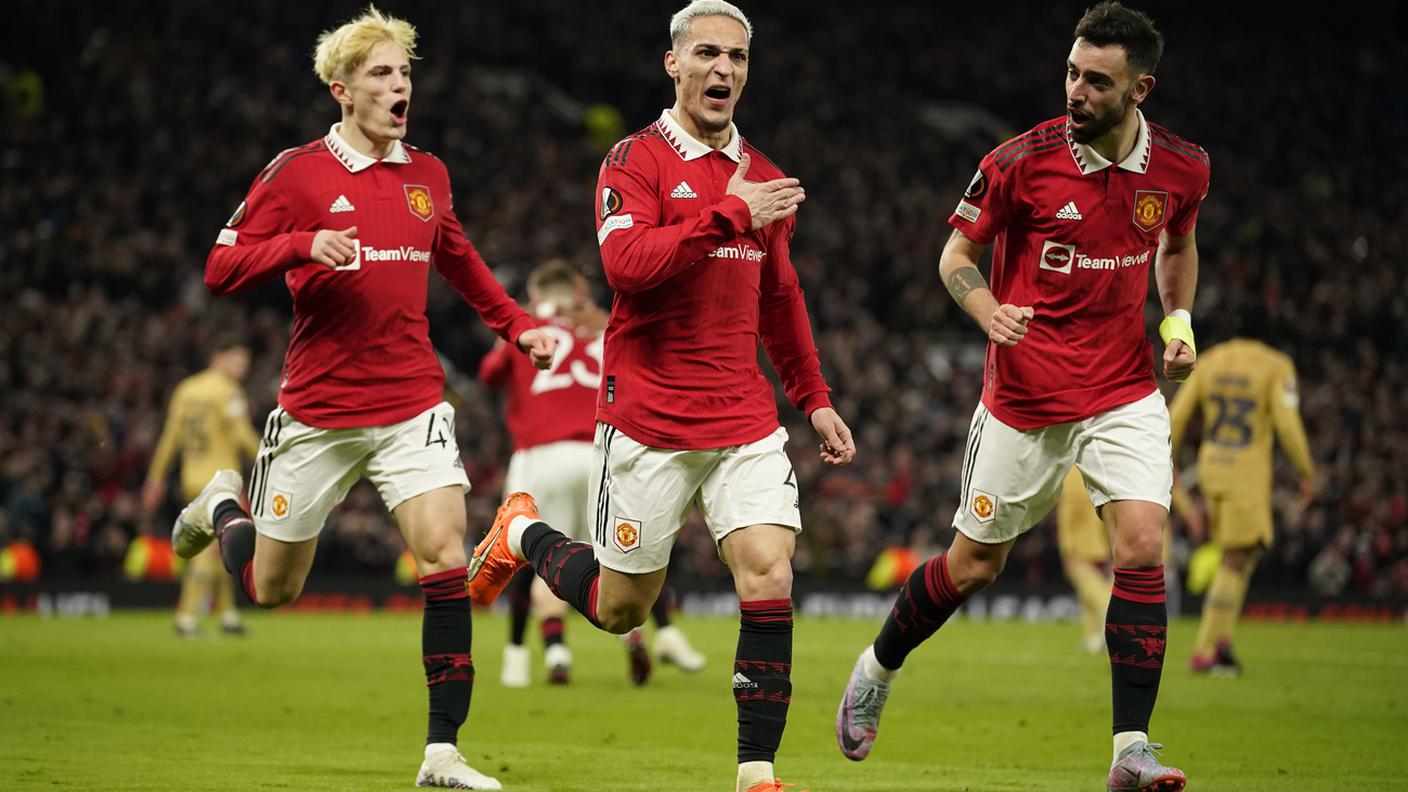 Antony autore del gol della vittoria