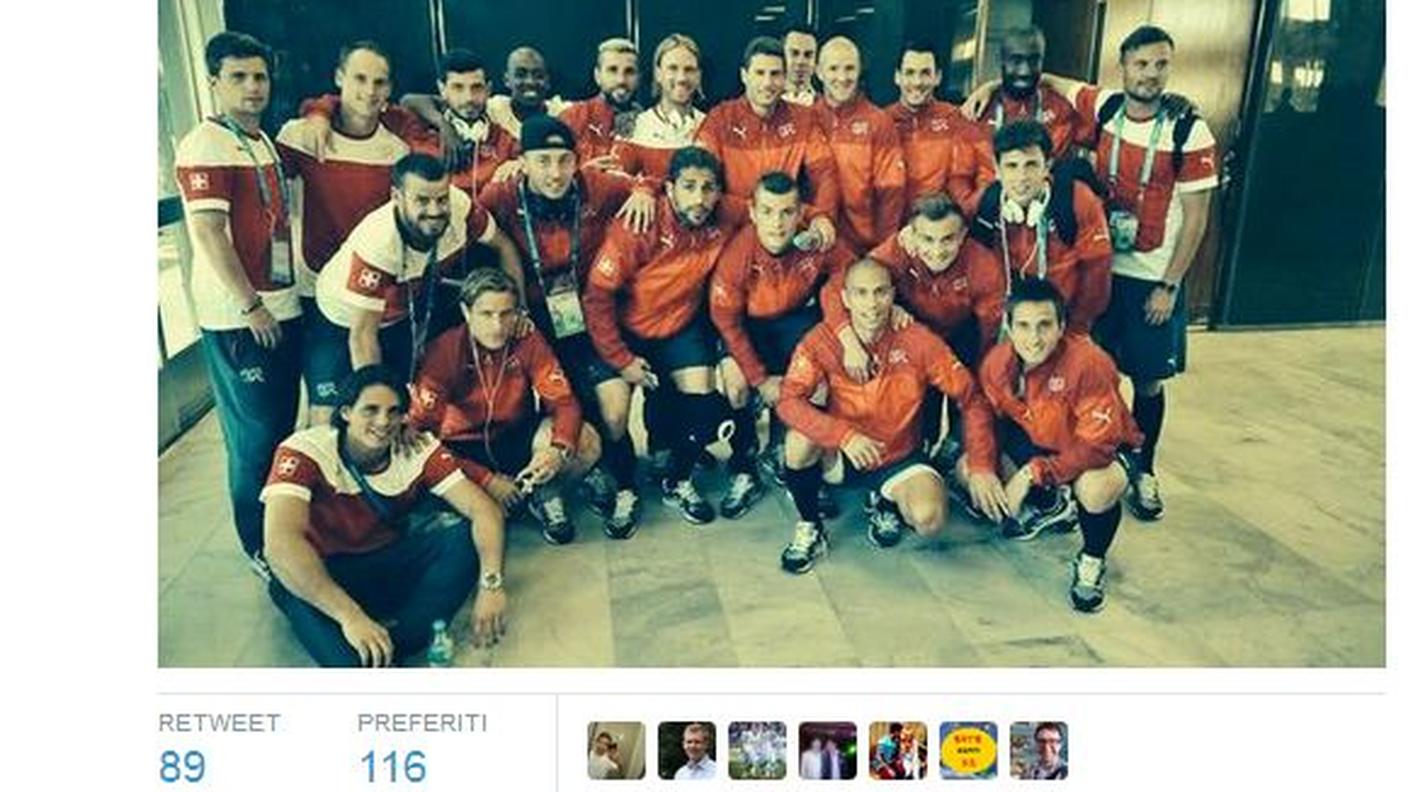 Il tweet di Yann Sommer