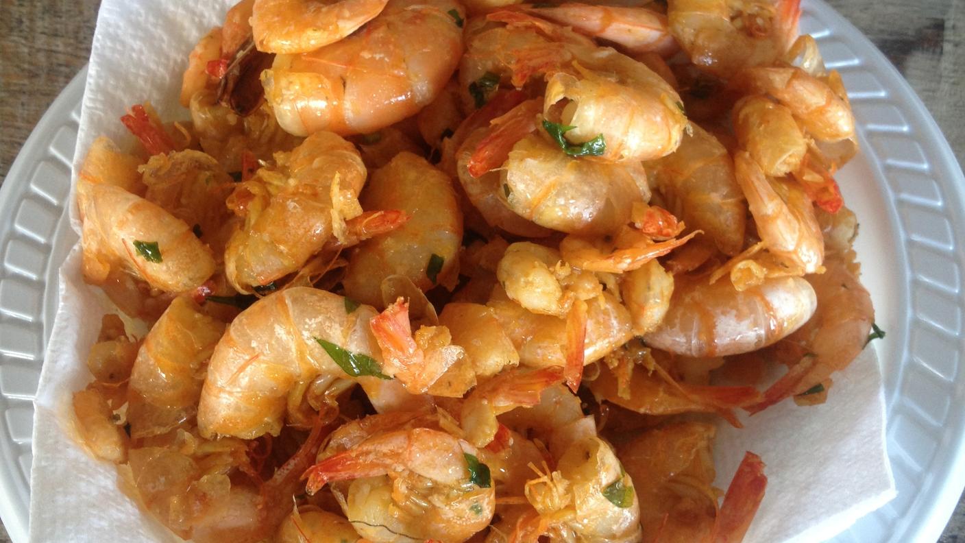 Spuntino in spiaggia