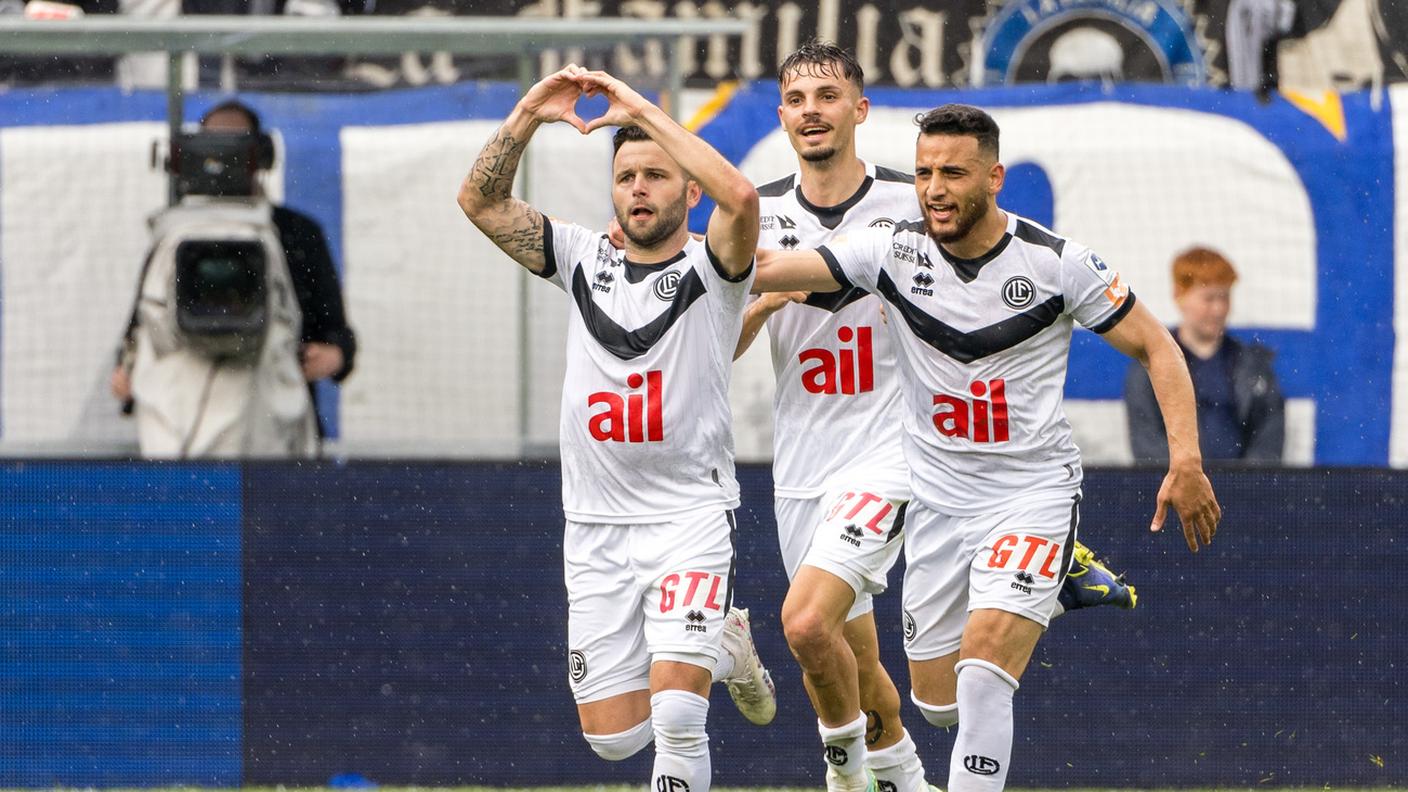 Steffen esulta dopo il 2-2