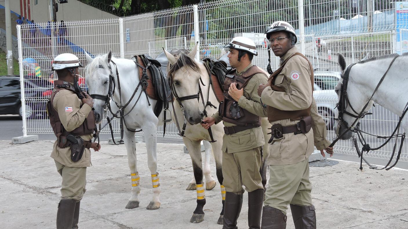 Polizia già in attesa