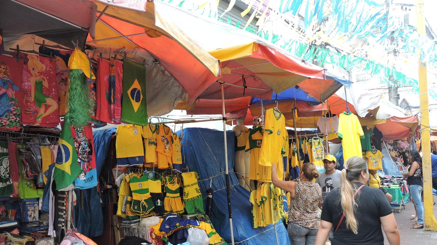 Colori brasiliani ovunque