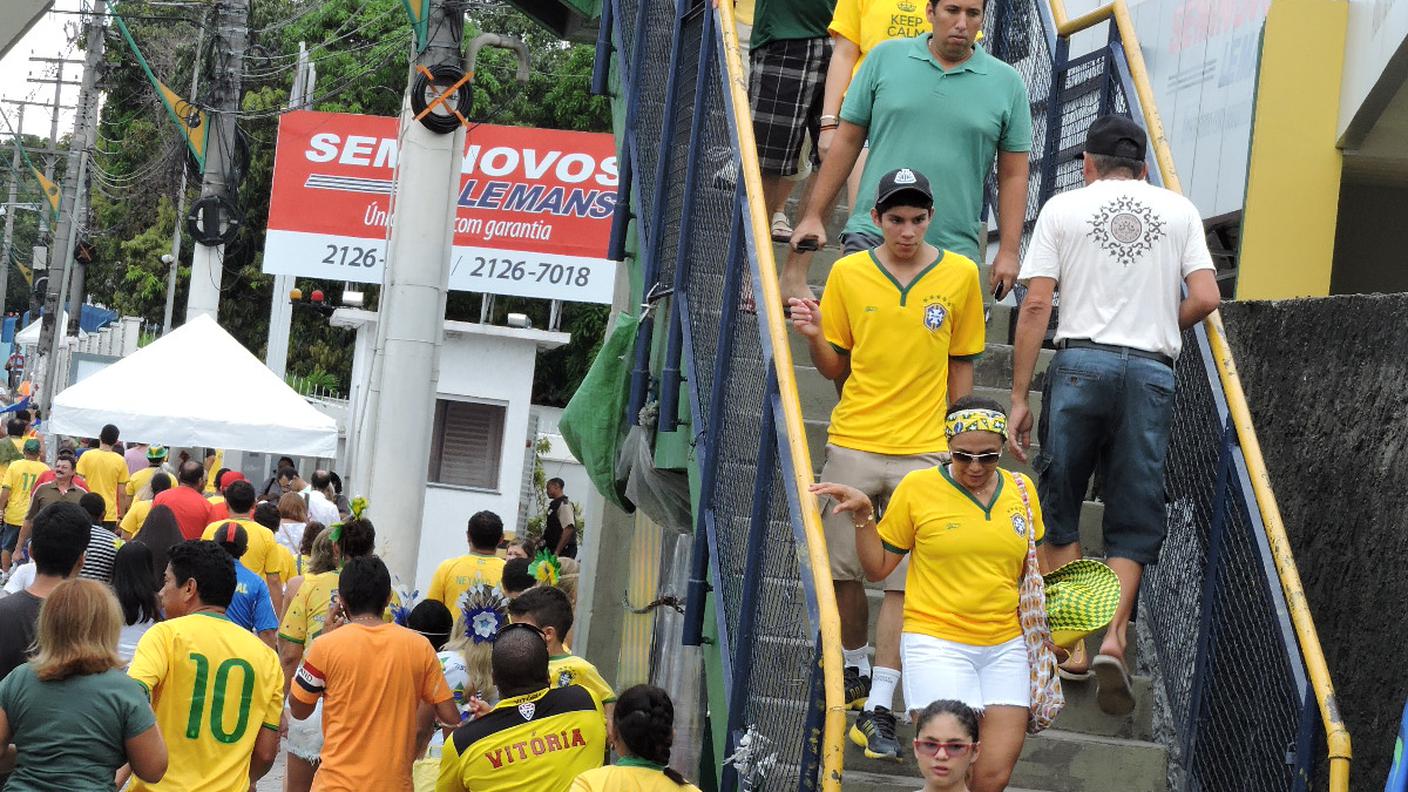 I tifosi di Svizzera-Honduras