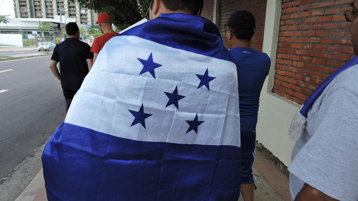 I tifosi di Svizzera-Honduras