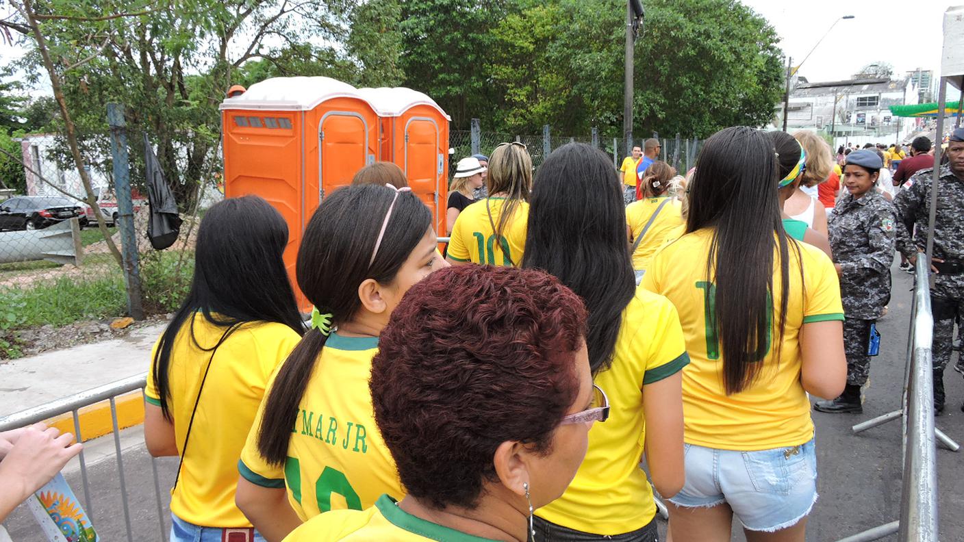 I tifosi di Svizzera-Honduras