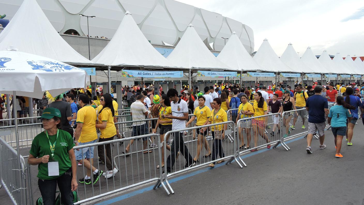 I tifosi di Svizzera-Honduras
