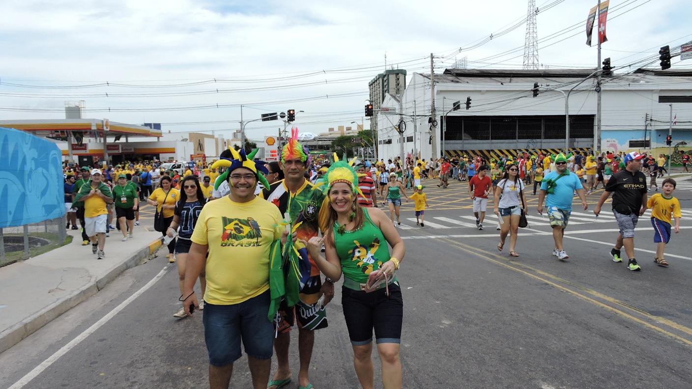 I tifosi di Svizzera-Honduras
