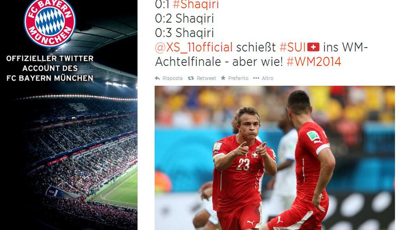 Il Bayern si complimenta con il proprio pupillo