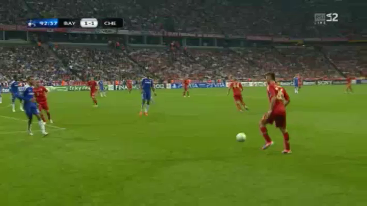 Il rigore fallito da Robben e il fallo di Drogba
