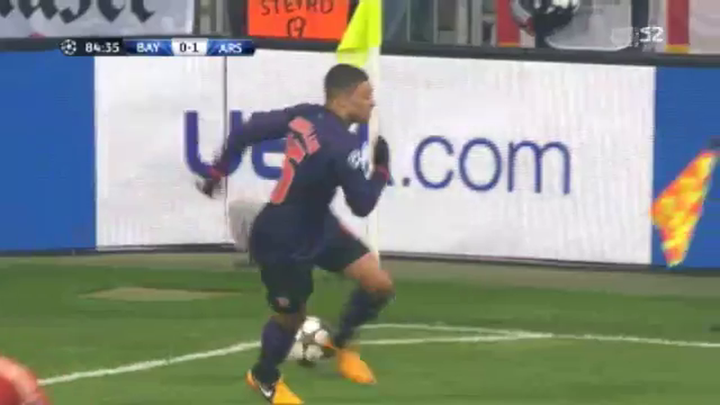 Il 2-0 di Laurent Koscielny