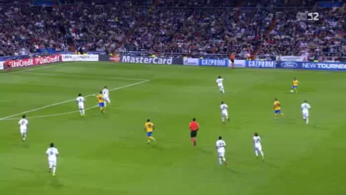 Juventus - Real, highlights del primo tempo