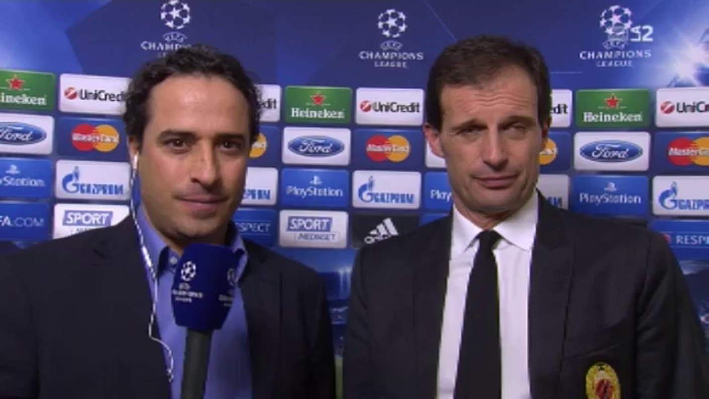 Milan - Ajax, l'intervista a Massimiliano Allegri