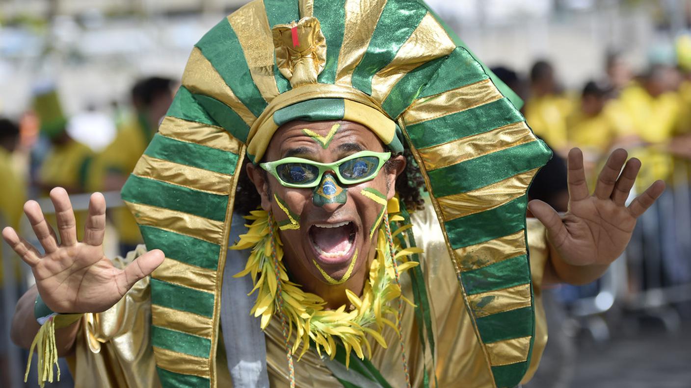 Brasile - Germania, i tifosi