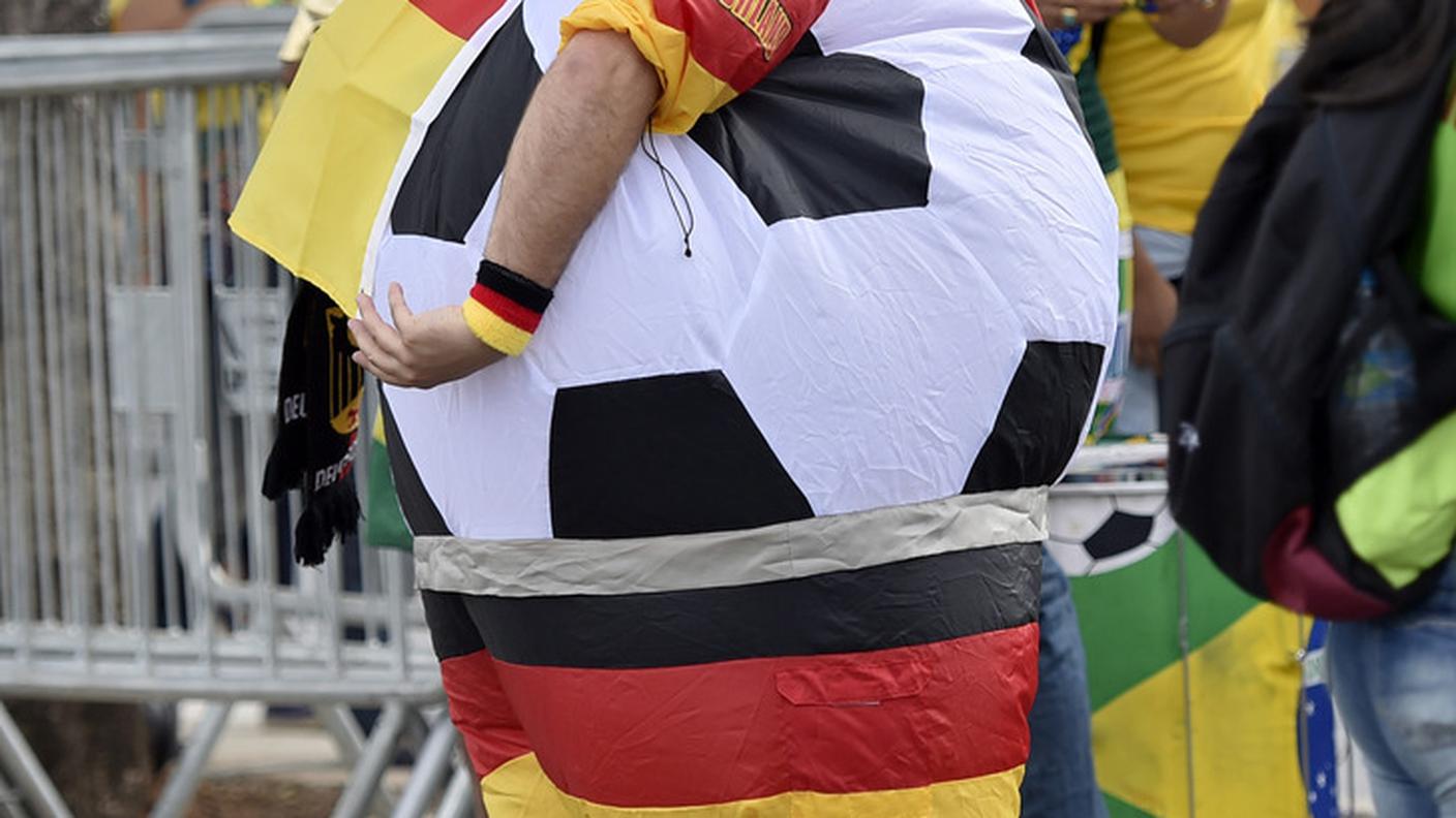 Brasile - Germania, i tifosi