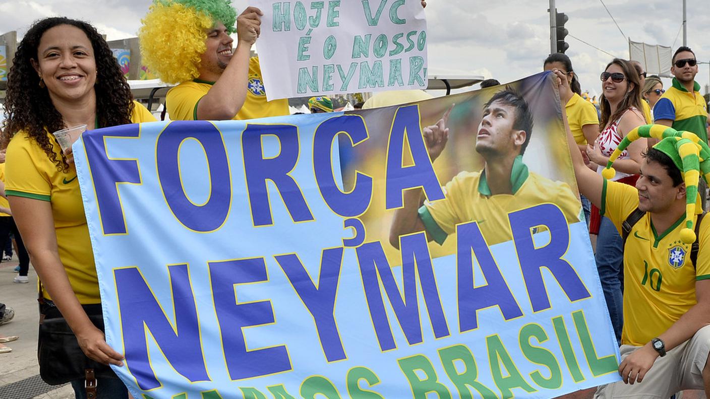 Brasile - Germania, i tifosi