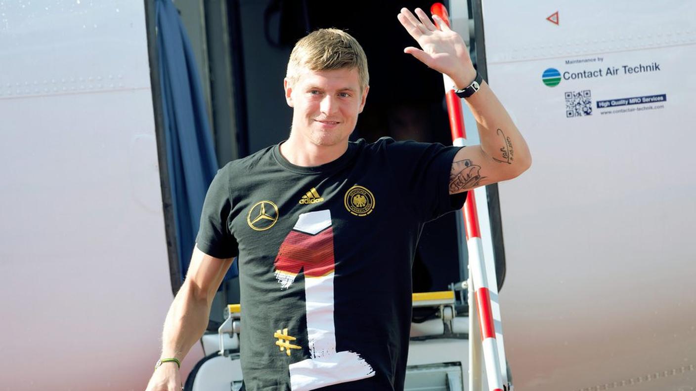 Kroos sbarca a Madrid