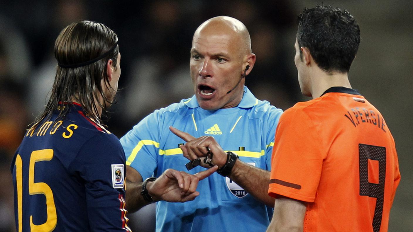Diresse la finale dei Mondiali 2010