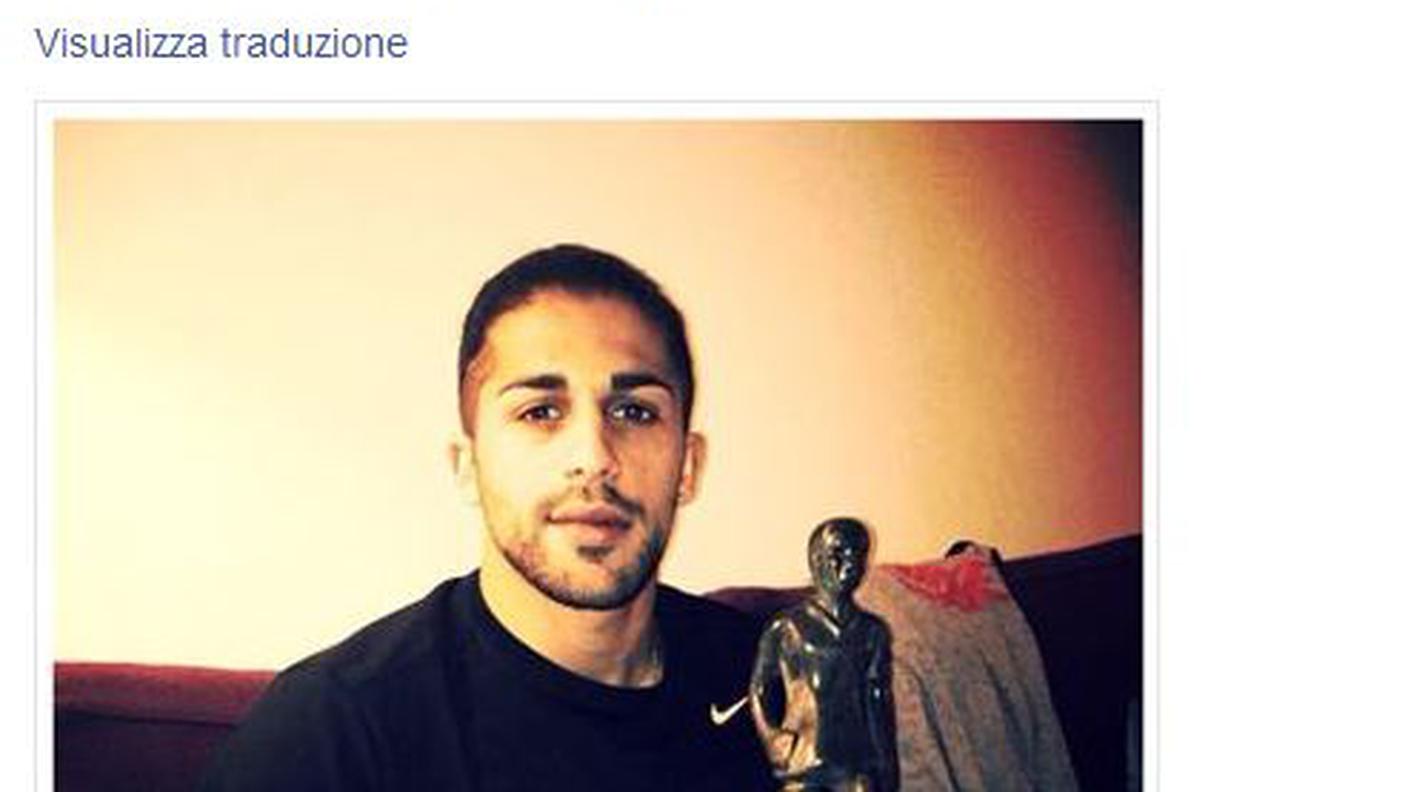 Il post di Ricardo Rodriguez su Facebook