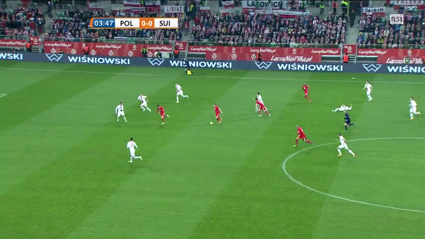 Calcio, le highlights del secondo tempo di Polonia - Svizzera (18.11.2014)