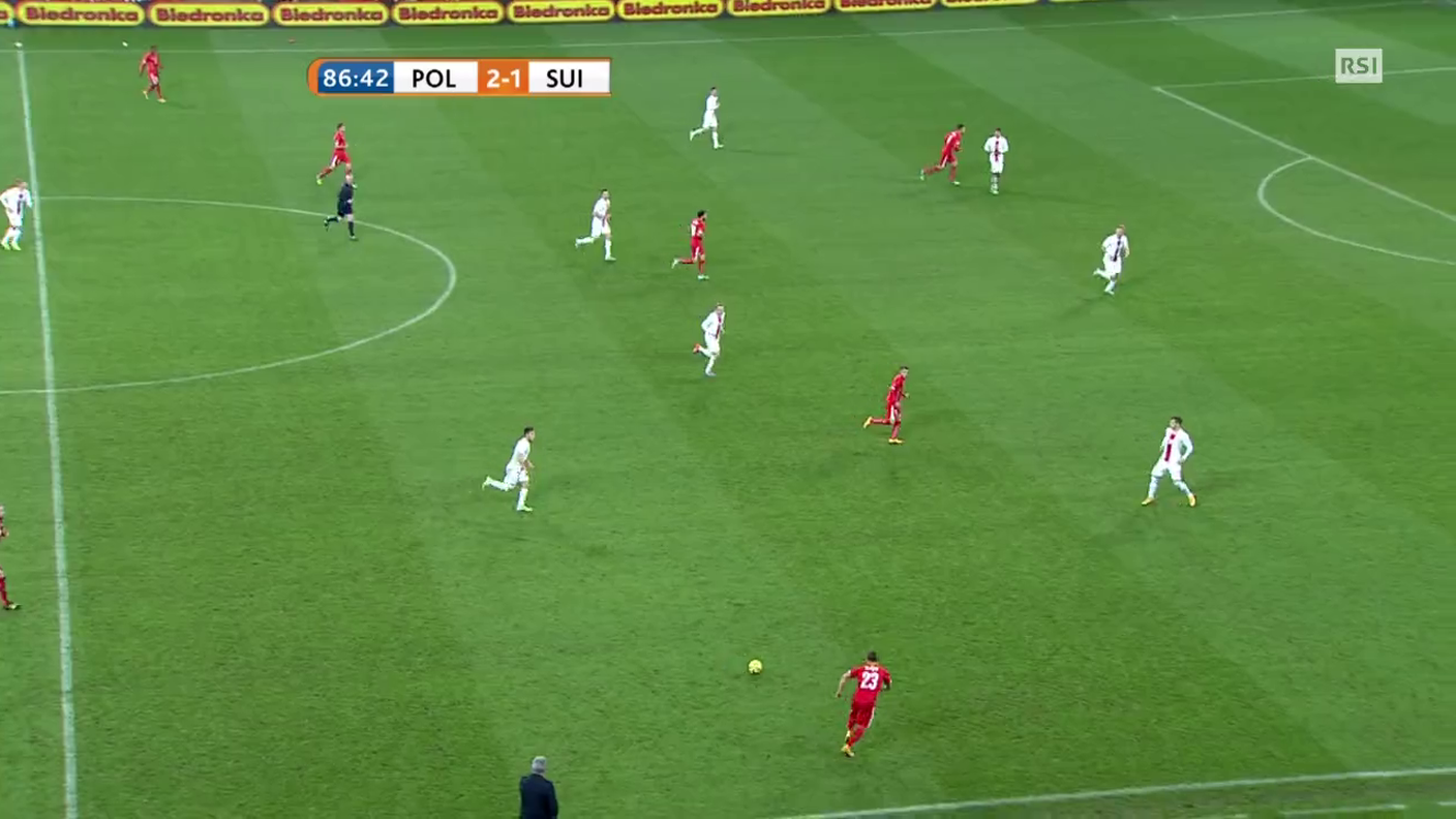 Calcio, il 2-2 di Frei in Polonia - Svizzera (18.11.2014)