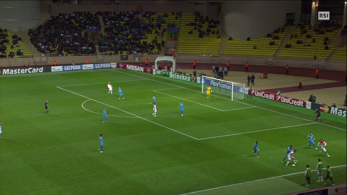 Champions League, Monaco - Zenit (09.12.2014)