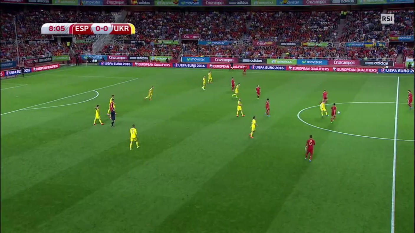 Euro 2016, highlights Spagna - Ucraina (27.03.2015)