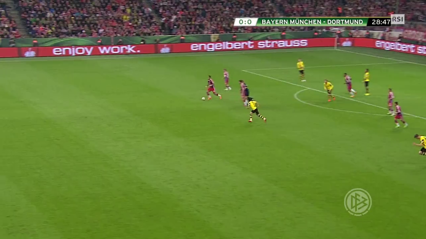 Coppa di Germania, highlights di Bayern Monaco - Borussia Dortmund (29.04.2015)