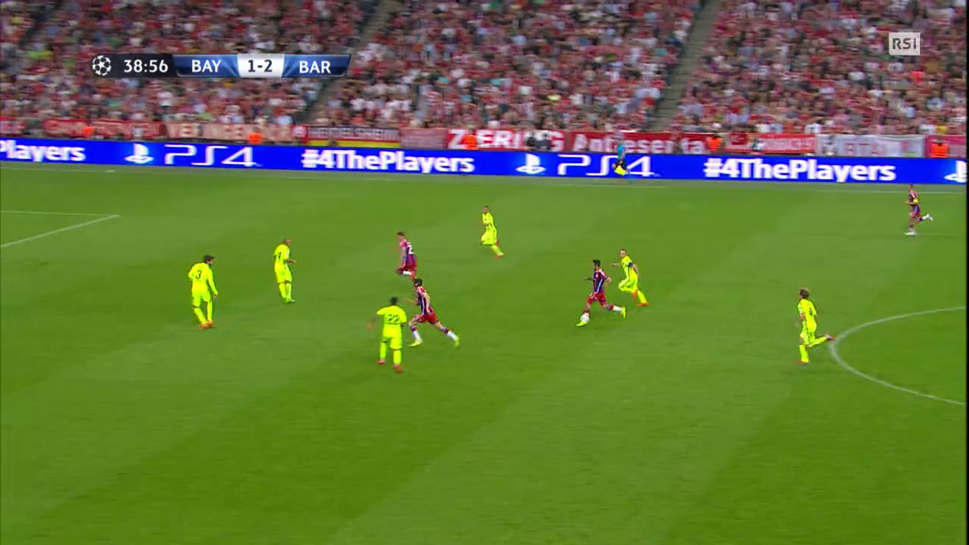 Champions League, il salvataggio di Ter Stegen in Bayern Monaco - Barcellona (12.05.2015)