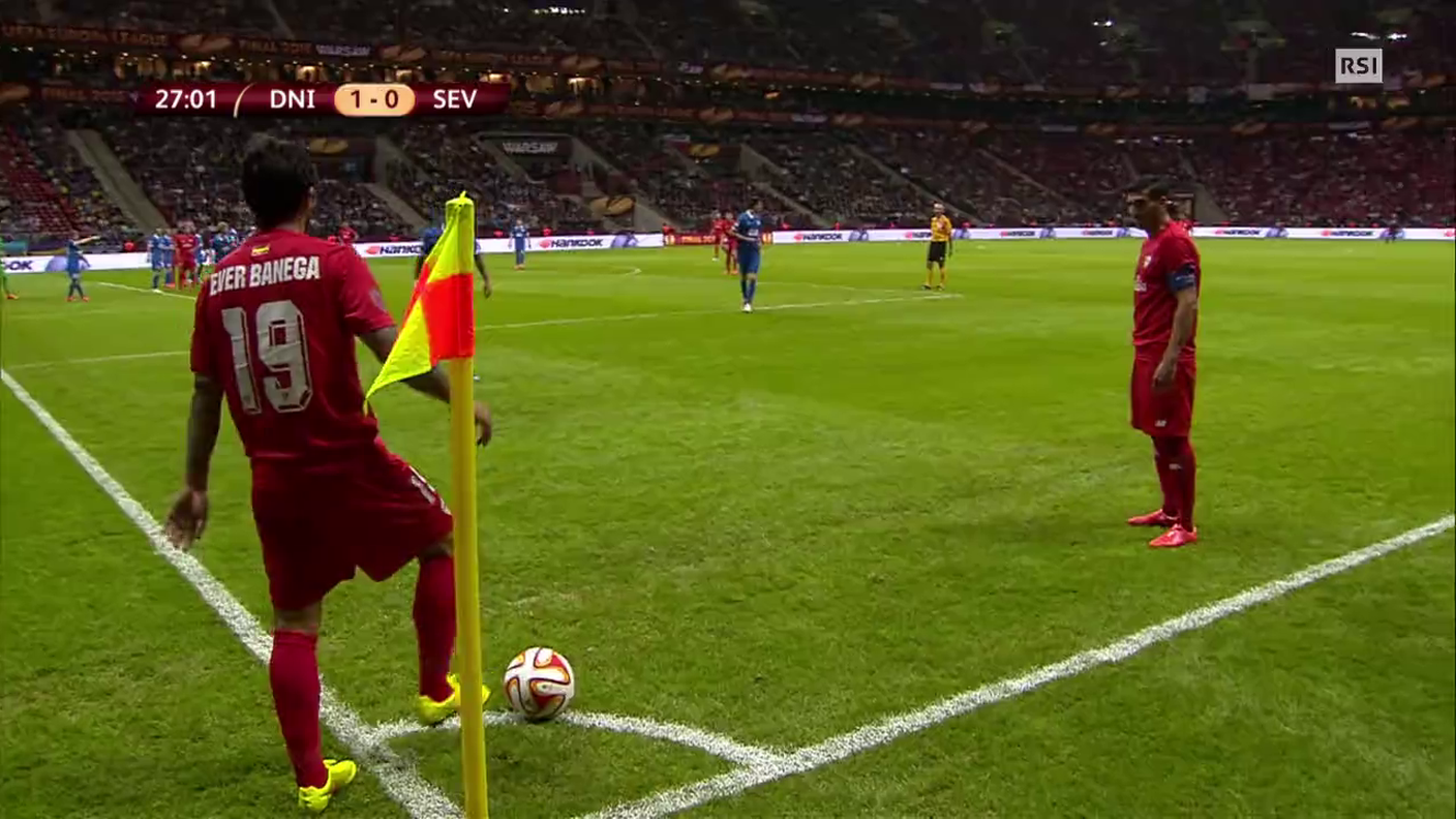 Finale Europa League, l'1-1 di Krychowiak in Dnipro-Siviglia (27.05.2015)