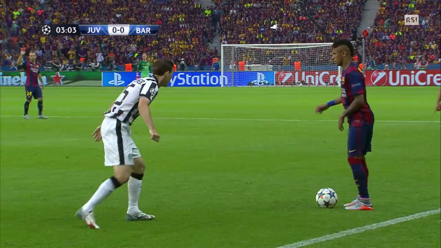 Champions Leaugue, l'1-0 di Rakitic in Juventus - Barcellona (06.06.2015)